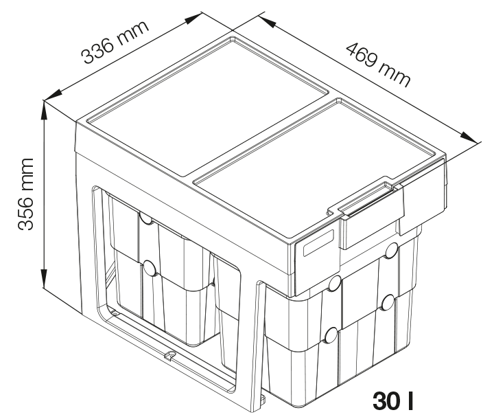 Technische Zeichnung - easywaste Technische Zeichnung - easywaste